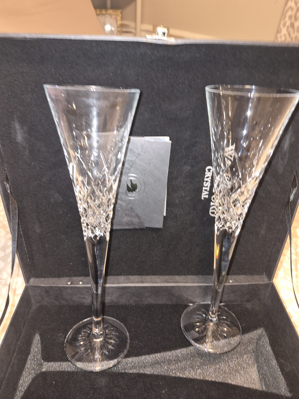 Waterford Crystal Champagne Flutes - Picture 5 of 6